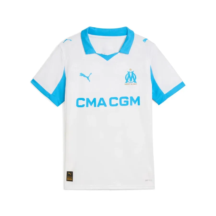 Maillot Domicile enfant Om 2025-2026 — Blanc