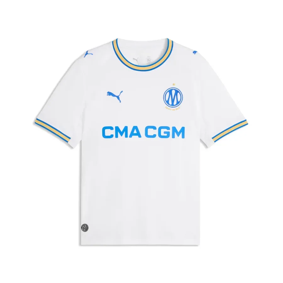 Maillot Domicile Om 2026-2027 — Blanc