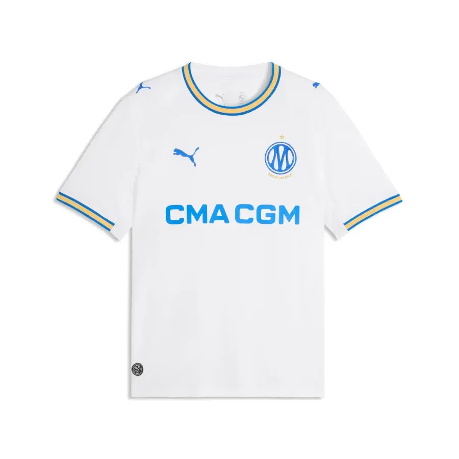 Maillot Domicile Om 2026-2027 — Blanc
