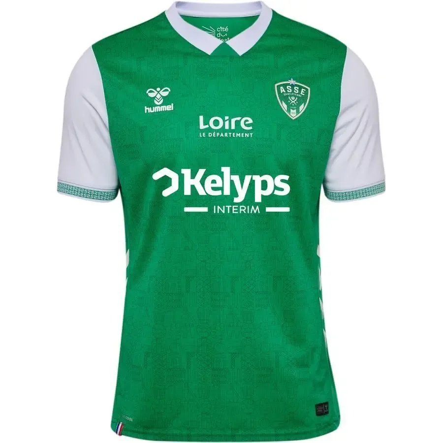 Maillot Domicile As Saint Etienne 2025-2026 — Vert
