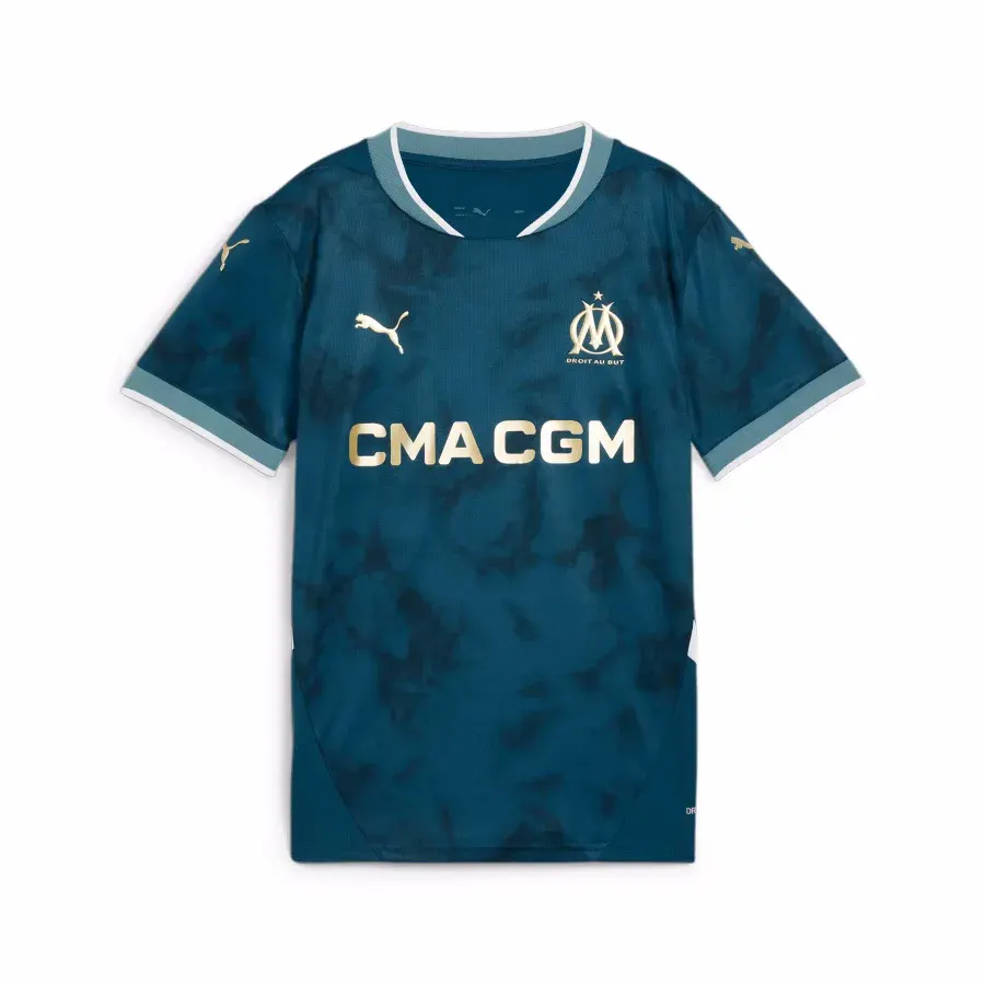 Maillot Extérieur enfant Om 2024-2025 — Bleu