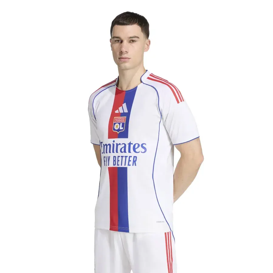 Maillot Domicile Ol 2025-2026 — Blanc
