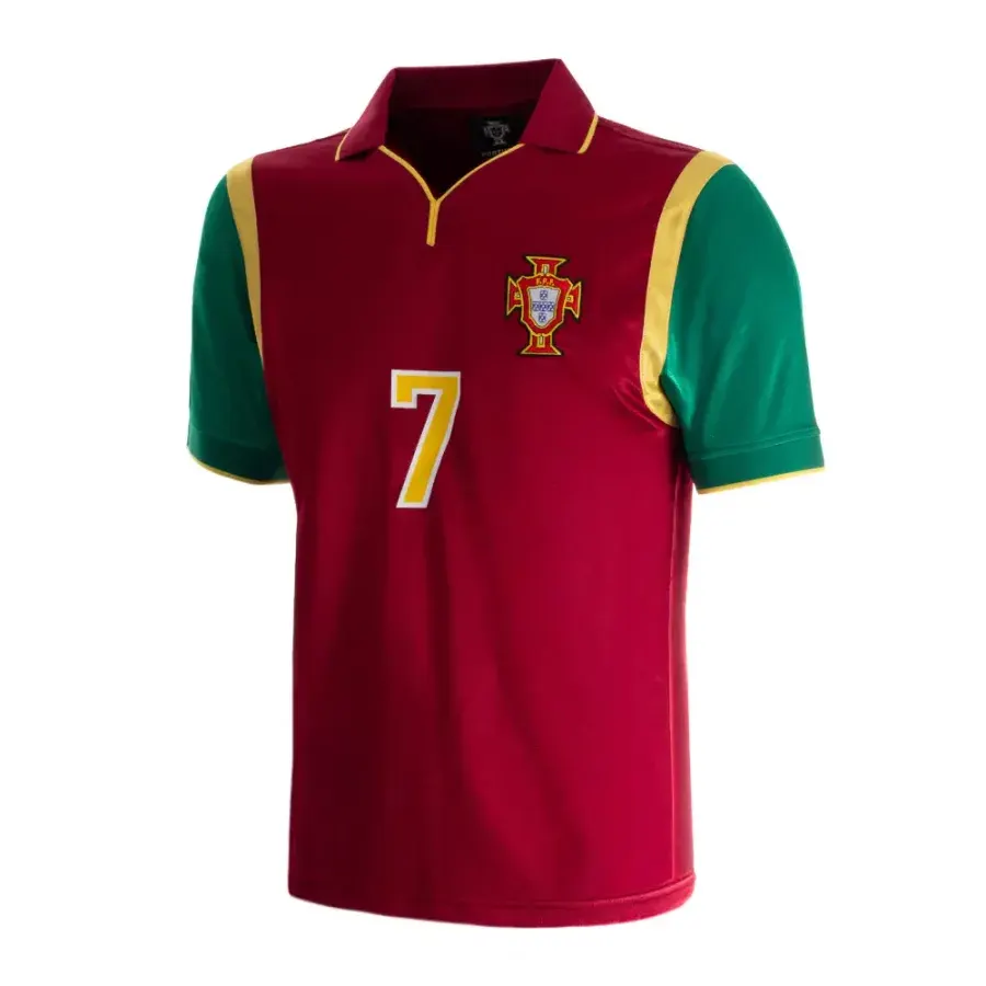 Maillot Domicile Portugal 1998-1999 — Rouge
