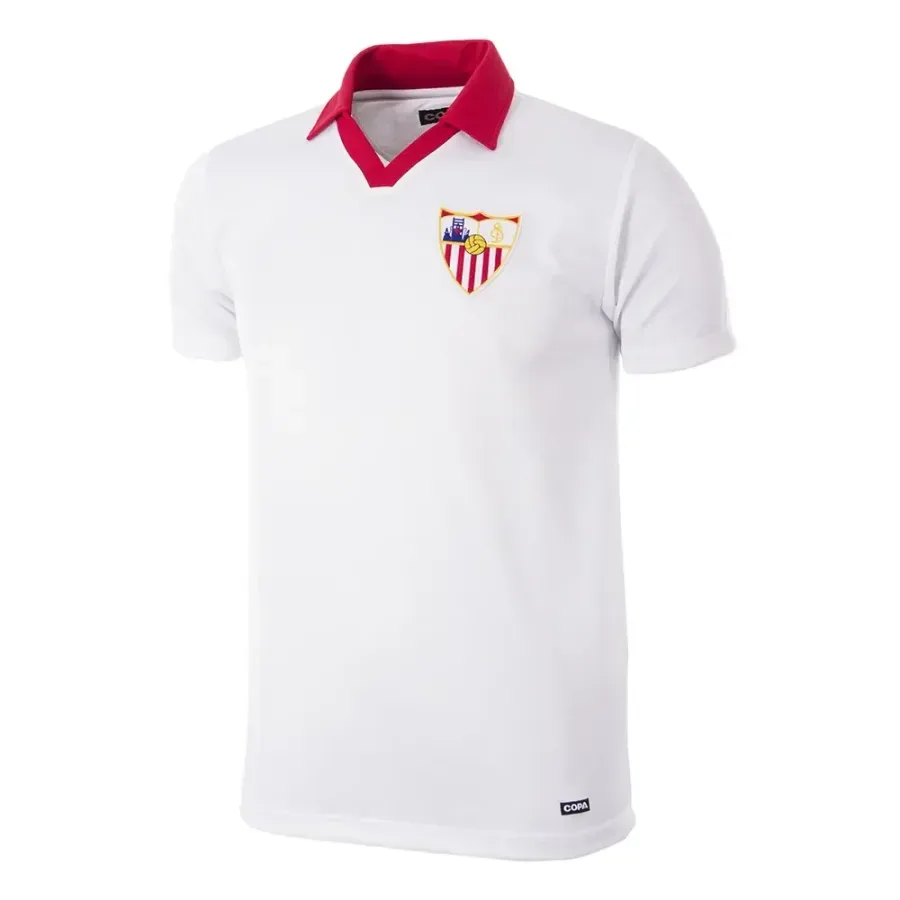 Maillot Fc Seville 1980-1981 — Blanc