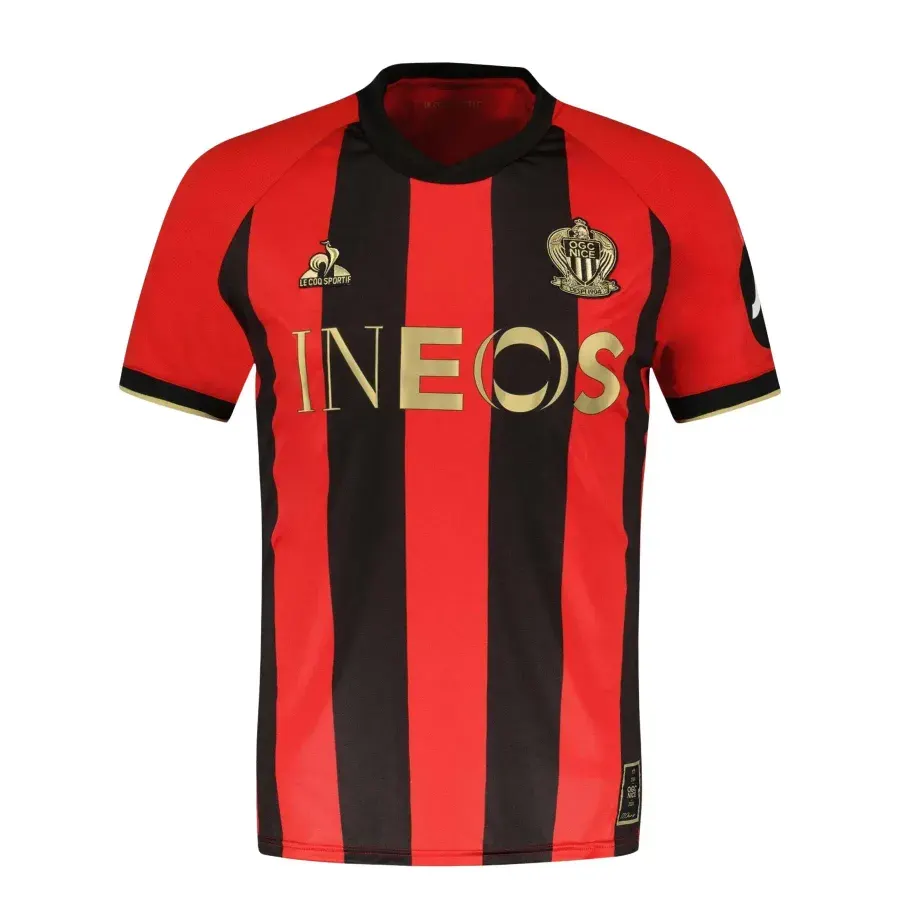 Maillot Domicile Ogc Nice 2024-2025 — Noir