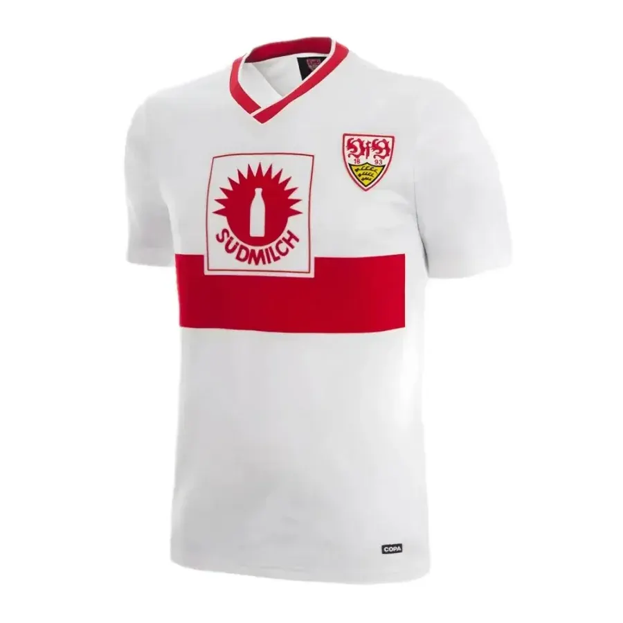 Maillot Stuttgart 1987-1988 — Blanc