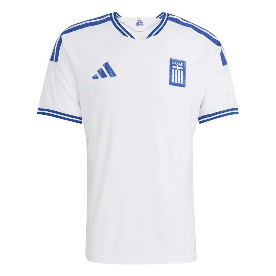 Maillot Domicile Authentique Grece 2026-2027 — Blanc