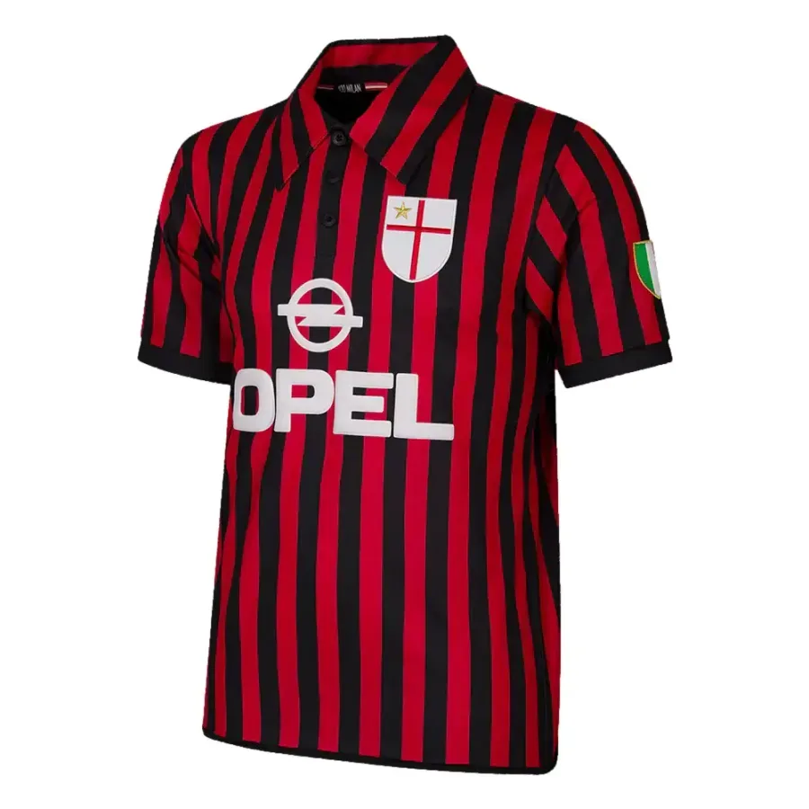 Maillot Ac Milan 2000-2001 — Noir