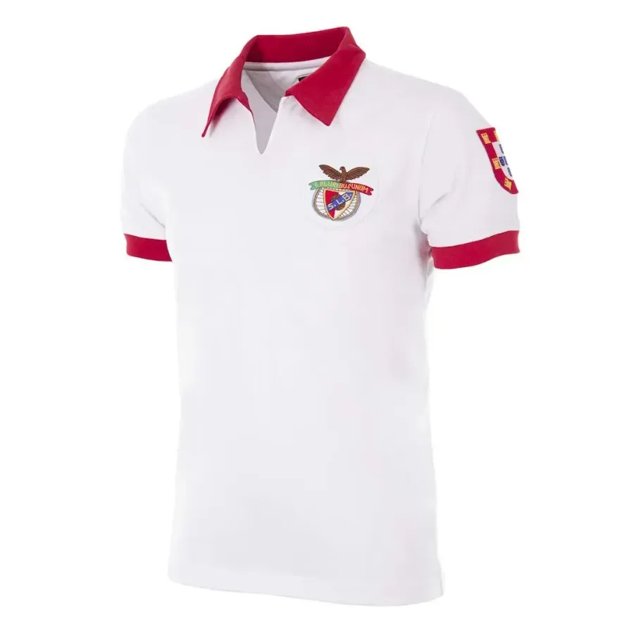 Maillot Extérieur Benfica 1968-1969 — Blanc