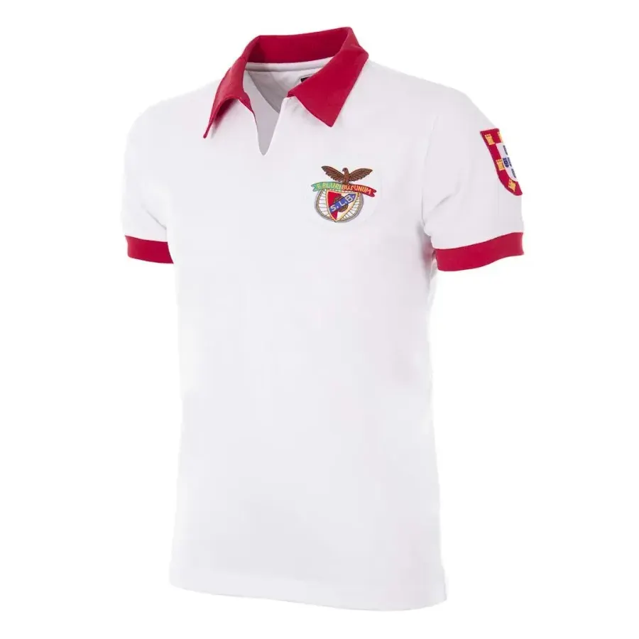Maillot Extérieur Benfica 1968-1969 — Blanc