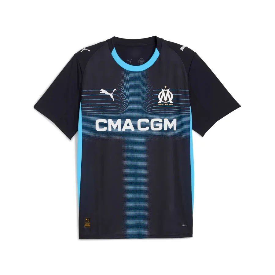 Maillot Extérieur Om 2025-2026 — Bleu
