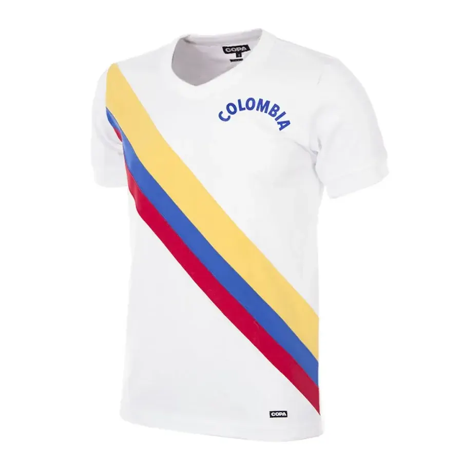 Maillot Colombie 1973-1974 — Blanc