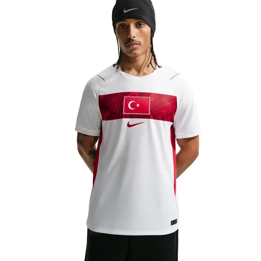 Maillot Extérieur Turquie 2026-2027 — Blanc