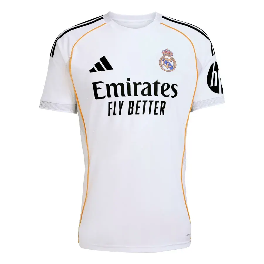 Maillot Domicile Real Madrid 2025-2026 — Blanc