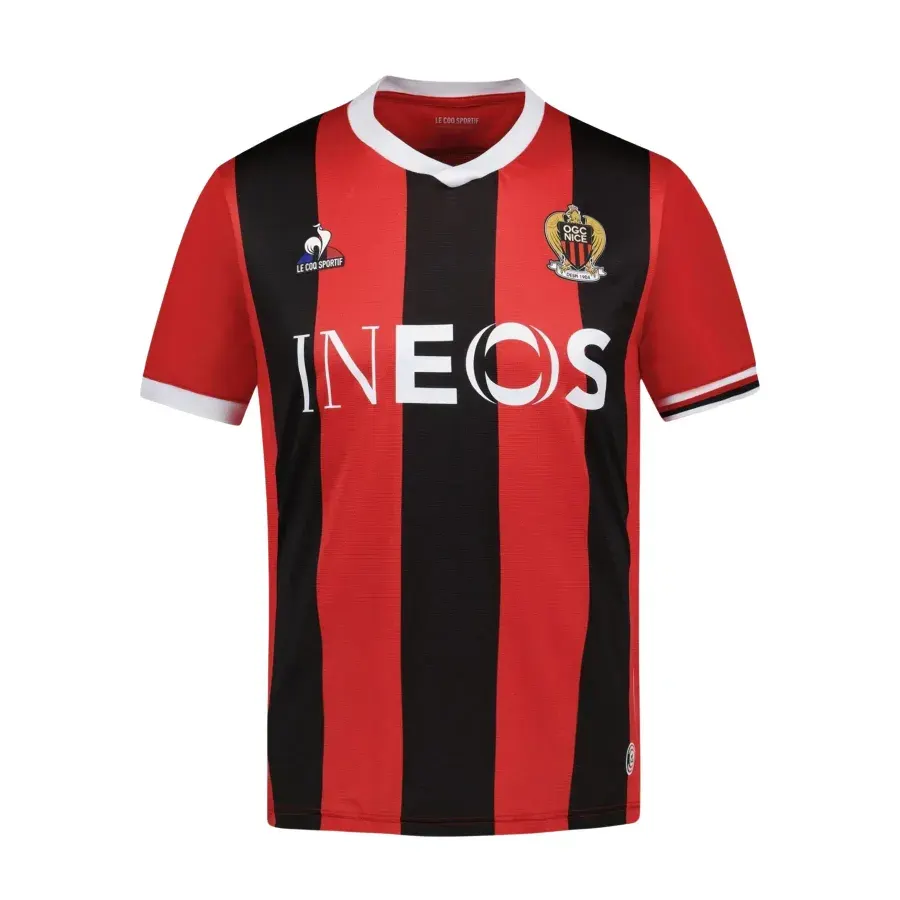 Maillot Domicile Authentique Ogc Nice 2023-2024 — Rouge