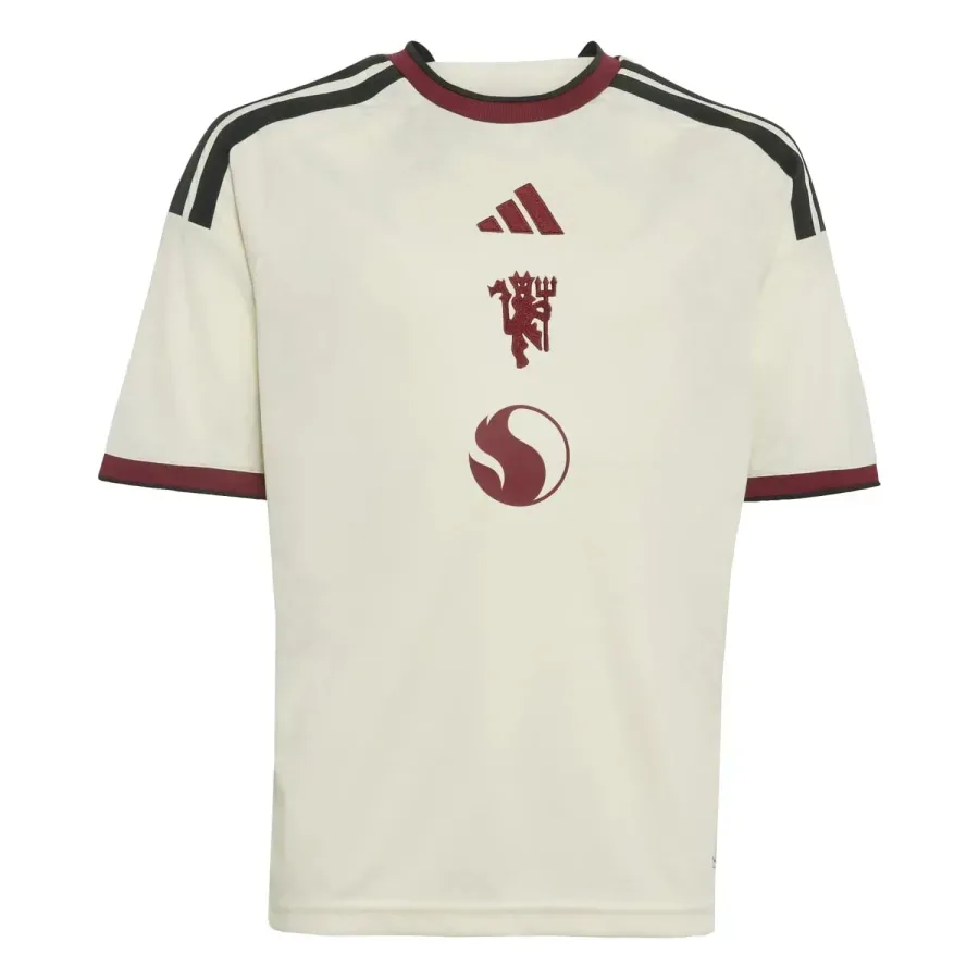 Maillot Third enfant Manchester United 2026-2027 — Beige