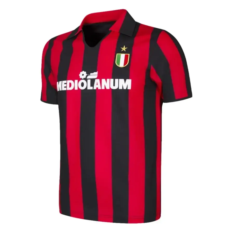 Maillot Ac Milan 1988-1989 — Noir