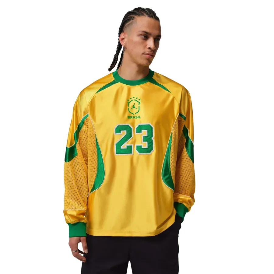 Maillot Gardien Bresil 2026-2027 — Jaune
