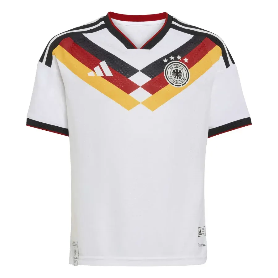 Maillot Domicile Authentique enfant Allemagne 2026-2027 — Blanc