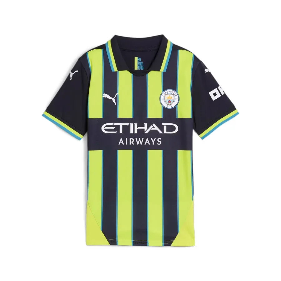 Maillot Extérieur enfant Manchester City 2024-2025 — Bleu