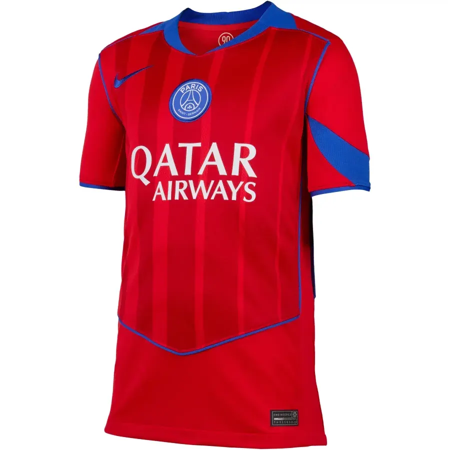 Maillot Third enfant Psg 2025-2026 — Rouge