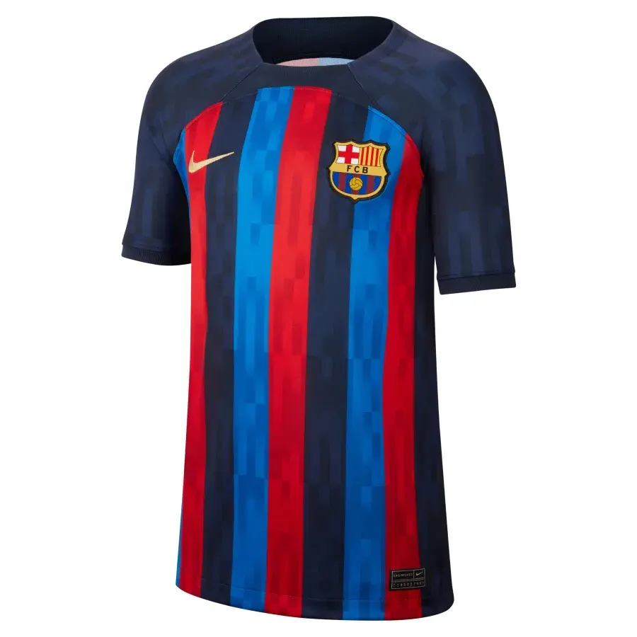 Maillot Domicile enfant Fc Barcelone 2022-2023 — Bleu