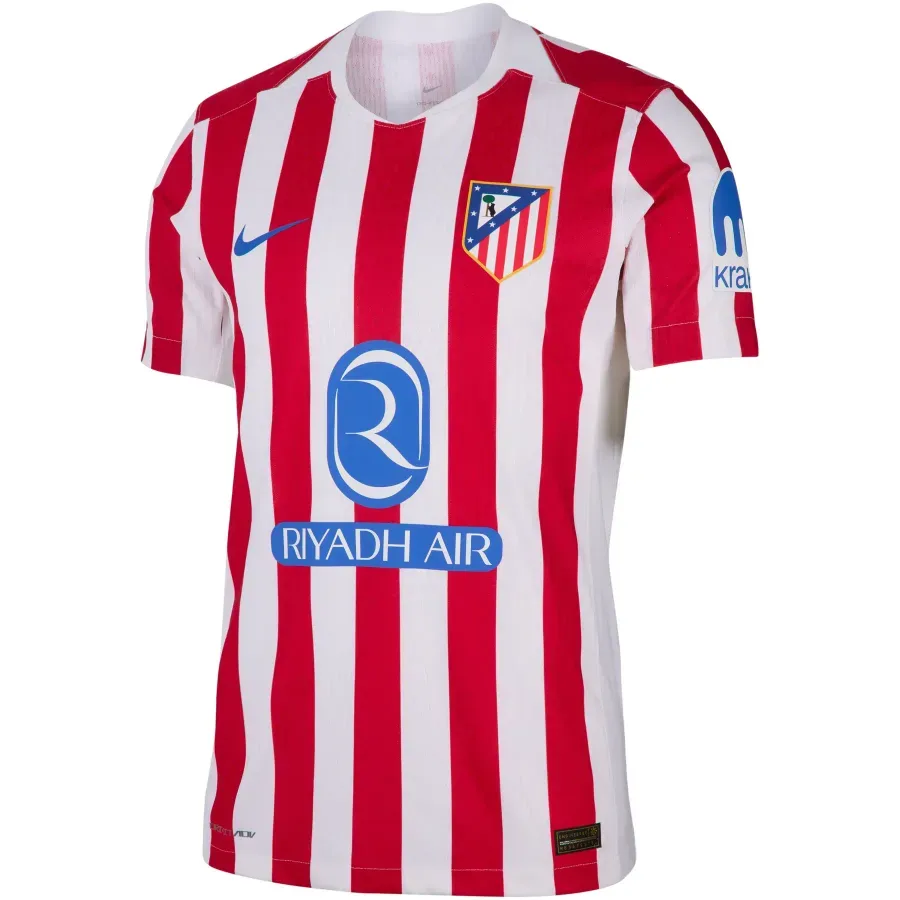 Maillot Domicile Authentique Atletico Madrid 2025-2026 — Rouge