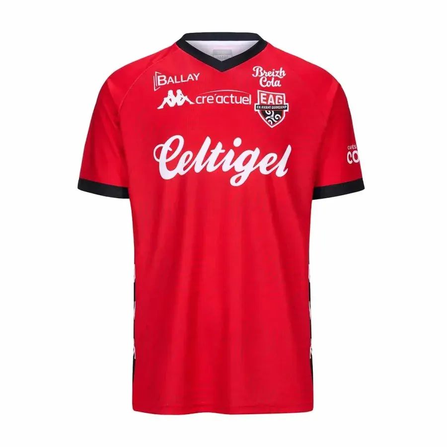 Maillot Domicile Guingamp 2024-2025 — Rouge