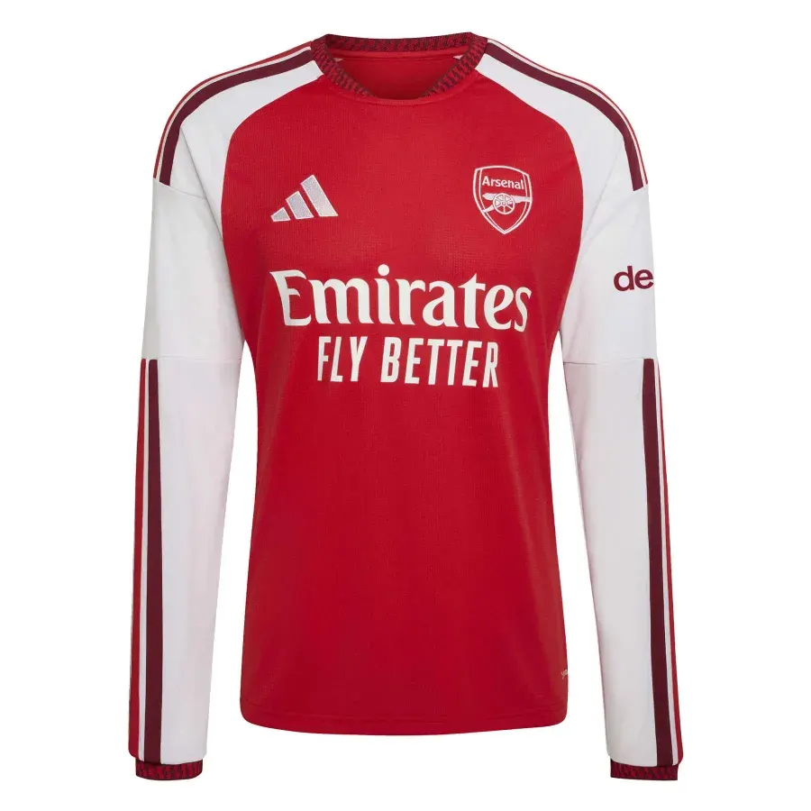 Maillot Domicile manches longues Arsenal 2026-2027 — Rouge