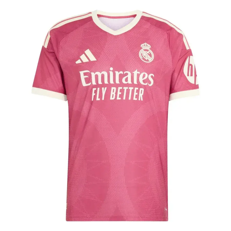 Maillot Third Authentique Real Madrid 2026-2027 — Rose