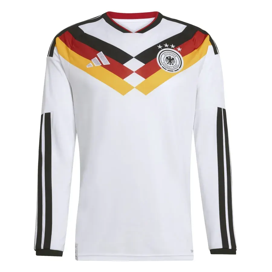 Maillot Domicile manches longues Allemagne 2026-2027 — Blanc