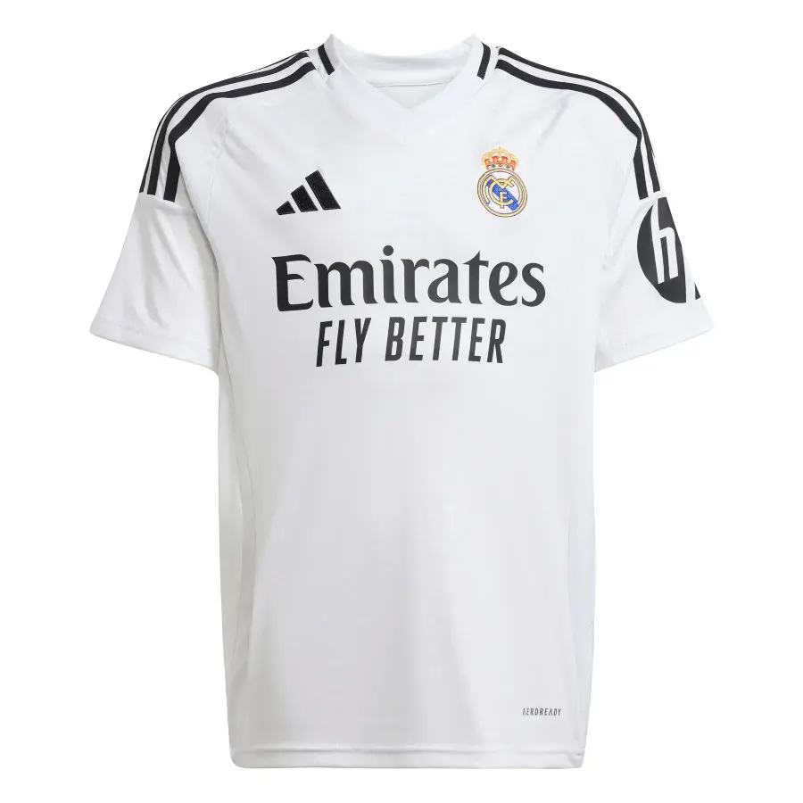 Maillot Domicile enfant Real Madrid 2024-2025 — Blanc