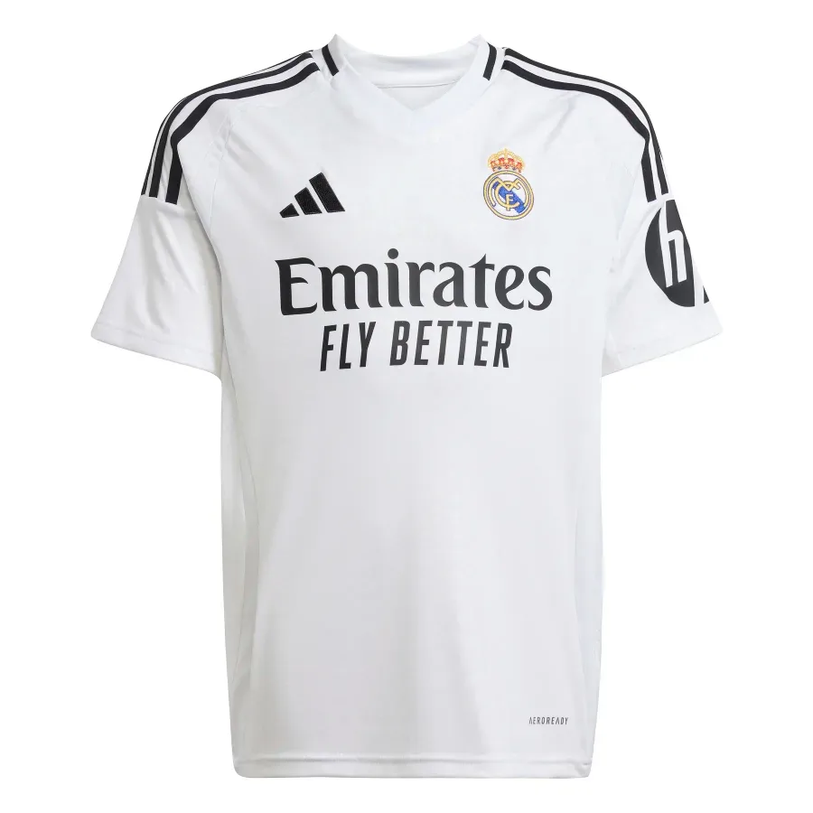Maillot Domicile enfant Real Madrid 2024-2025 — Blanc