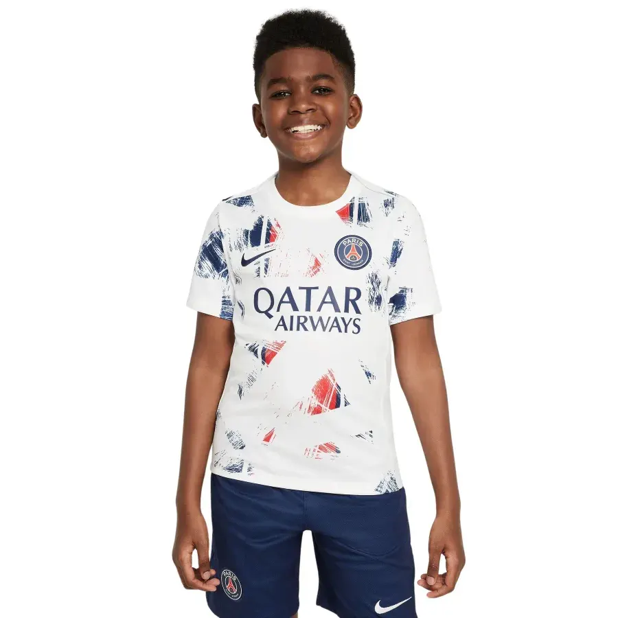 Maillot enfant Psg 2024-2025 — Blanc
