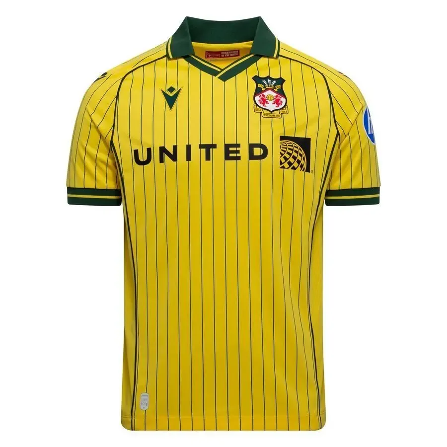 Maillot Extérieur Wrexham 2025-2026 — Jaune