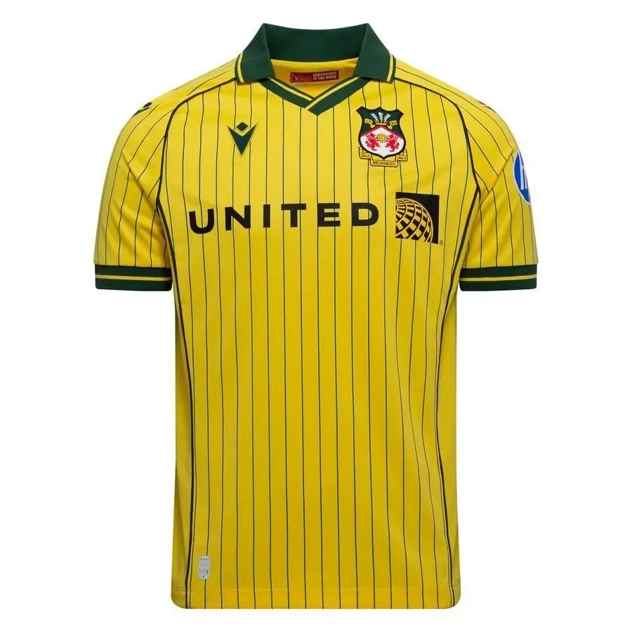 Maillot Extérieur Wrexham 2025-2026 — Jaune