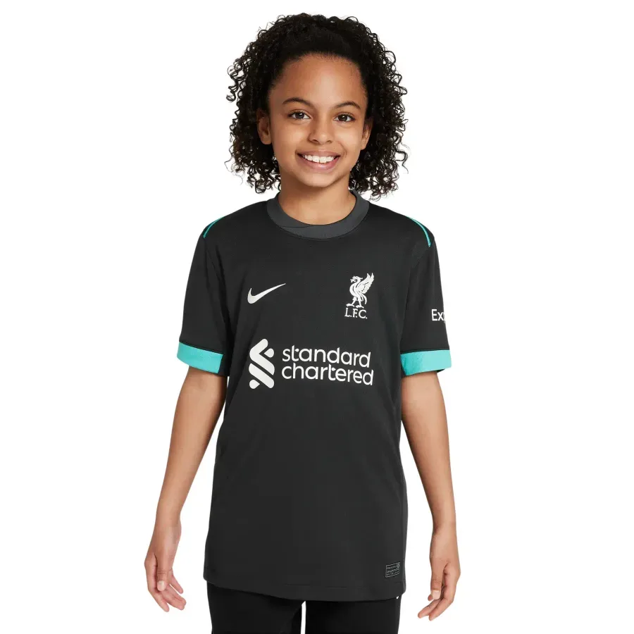 Maillot Extérieur enfant Liverpool 2024-2025 — Vert