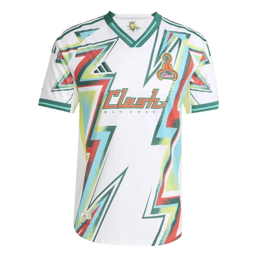 Maillot Authentique San Jose Earthquakes 2025-2026 — Blanc