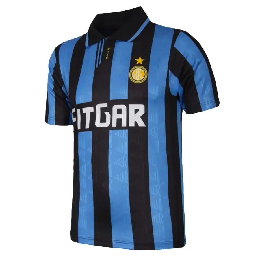 Maillot Domicile Inter Milan 1991-1992 — Bleu
