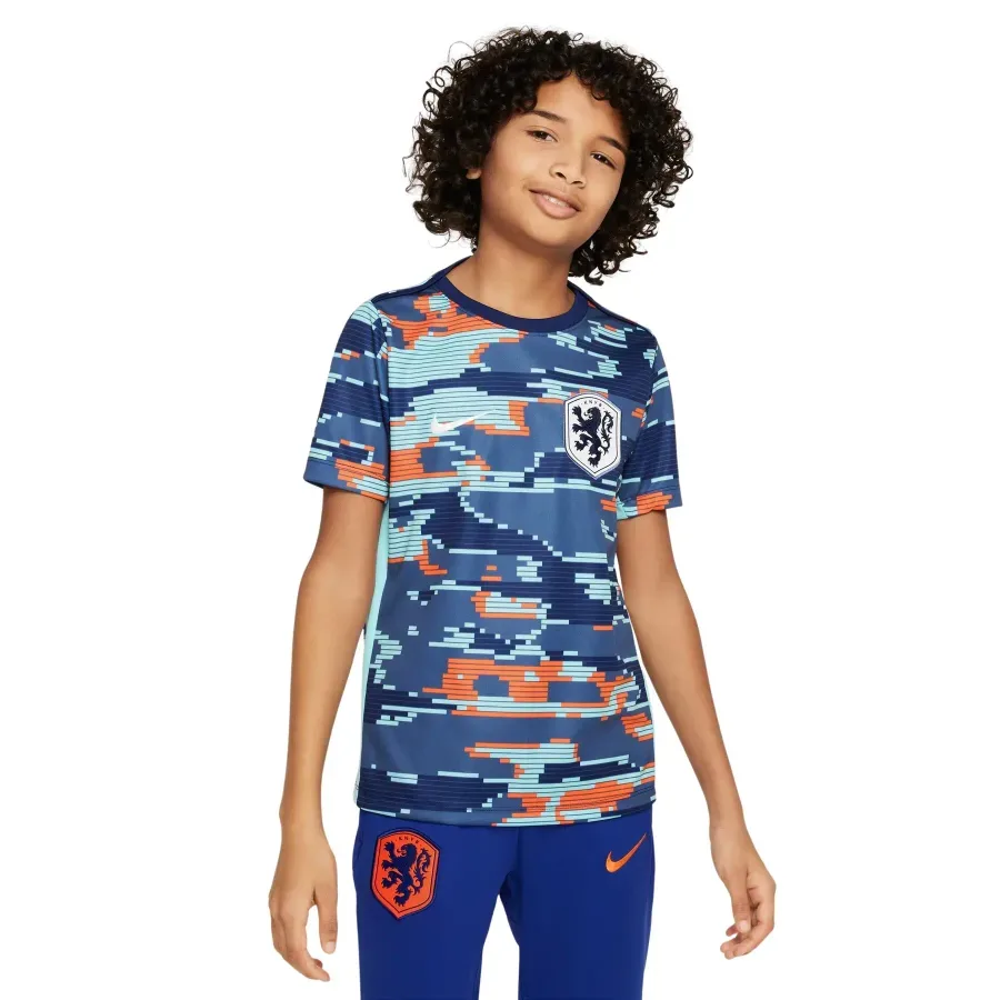Maillot enfant Pays Bas 2024-2025 — Bleu