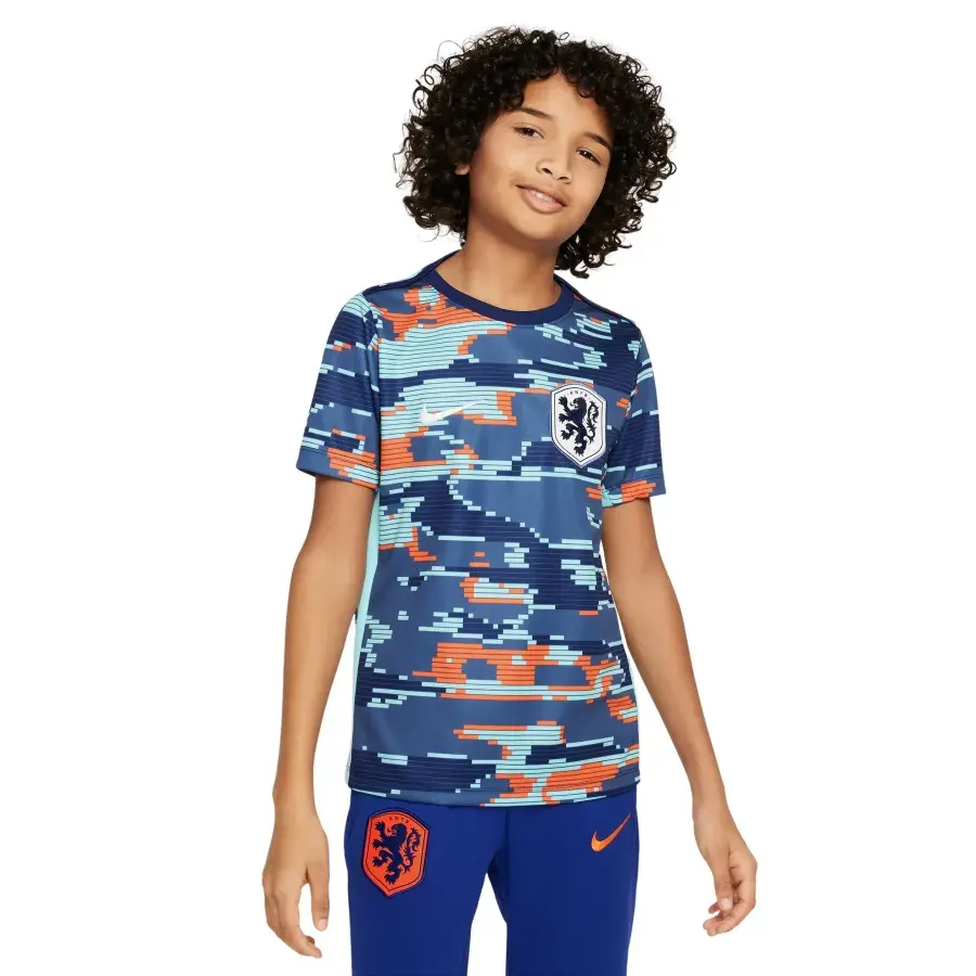 Maillot enfant Pays Bas 2024-2025 — Bleu