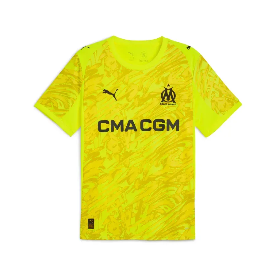 Maillot Gardien Om 2025-2026 — Jaune