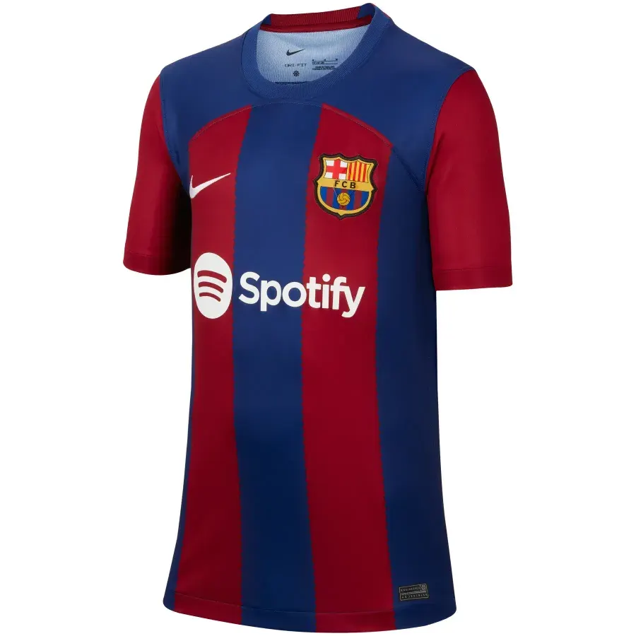 Maillot Domicile enfant Fc Barcelone 2023-2024 — Bleu