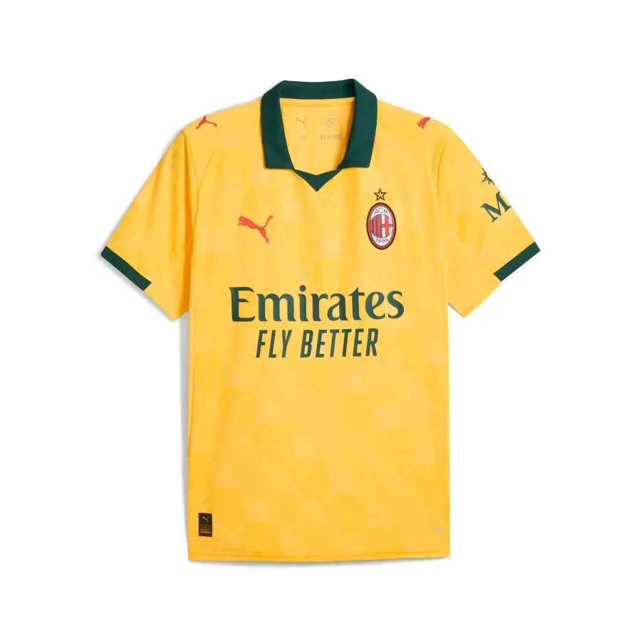 Maillot Third Ac Milan 2025-2026 — Jaune
