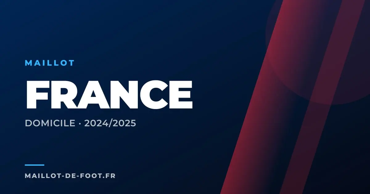 Maillot domicile Équipe de France 2024-2025 bleu marine Nike