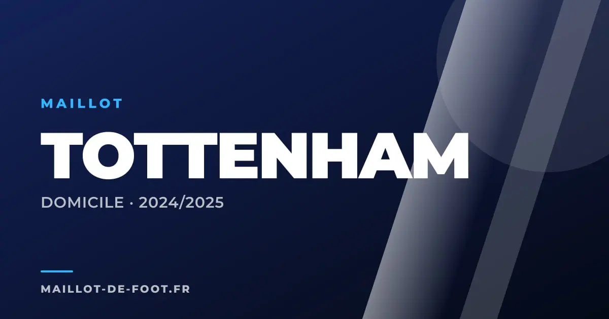 Maillot domicile Tottenham 2024-2025 blanc Nike